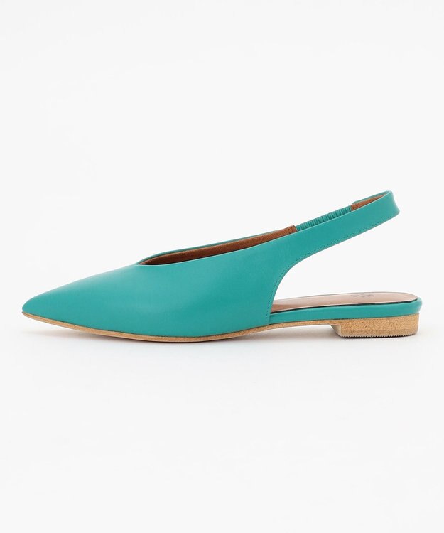 自由区 【SHIHOさん着用・WEB限定カラーあり・人気アイテム】ワイドストラップ サンダル [WEB限定]ターコイズ