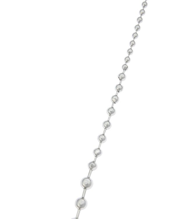 Green Parks ｅｖｅｒｙ　ｗａｌｋ．マルチウェイボールチェーンネックレス Silver