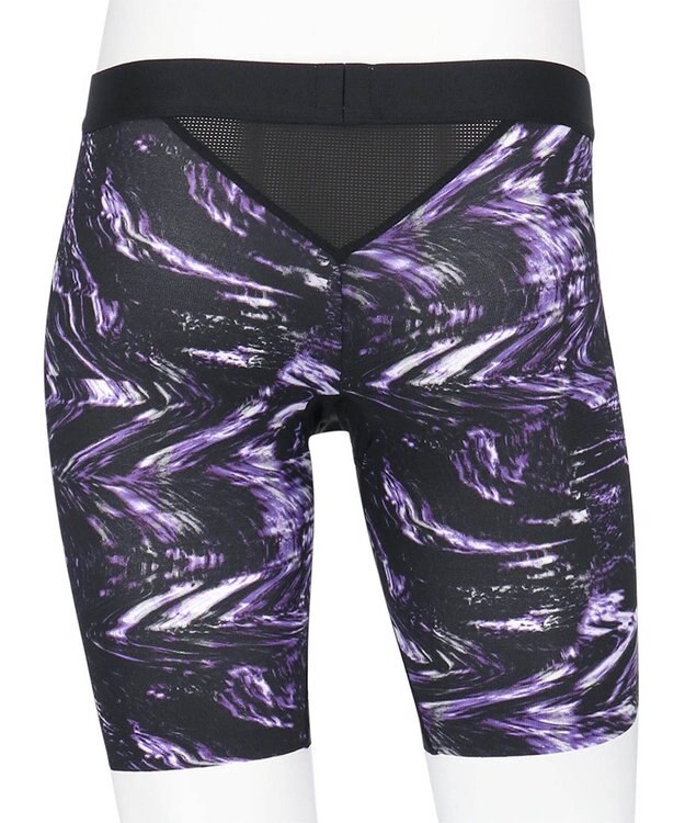 WACOAL MEN 【クロスウォーカー】 はいて歩いて、カロリー消費アップ ムレ軽減設計 ロング丈 前開き WX5014 /ワコールメン パープル