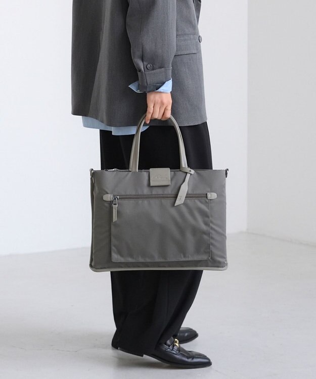 ACE BAGS & LUGGAGE W&.Day/Night スック サポートバッグ PCバッグ 14.0インチPC A4 15182 ダブルアンドデイナイト グレー