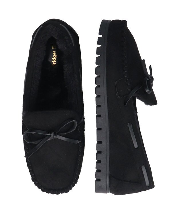 Bridget Birkin 【Bridget Birkin】カジュアルモカシンシューズ ブラックスウェード