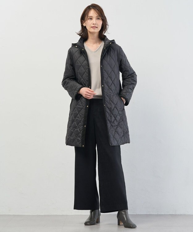 J.PRESS LADIES 【人気のため新色追加】PRINCE Vネック ニット グレージュ系