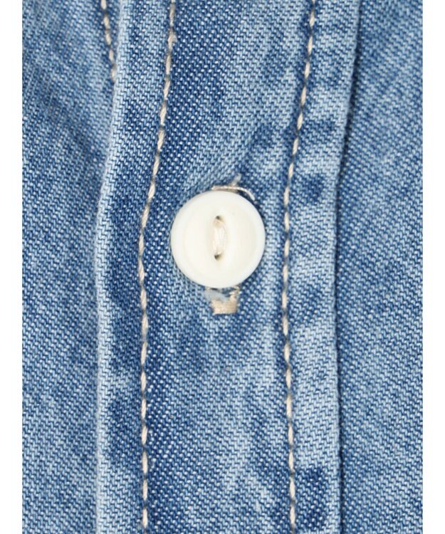 Green Parks ウエスタンＢｉｇデニムシャツ Indigo