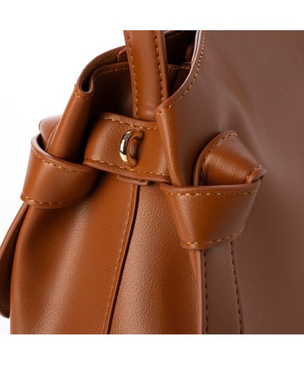 UNBILLION カカトゥ kakatoo / ノットワンハンドル2wayバッグ ブラウン