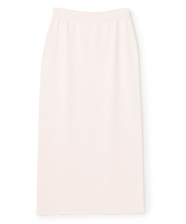 BEIGE， 【洗える】LAURA / ドライタッチIラインニットスカート Ecru