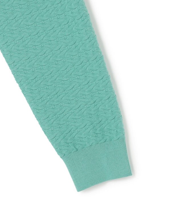 JOSEPH HOMME 新柄【イージーケア】 ヴィスコースリンクス　モックネックニット スモーキーグリーン系