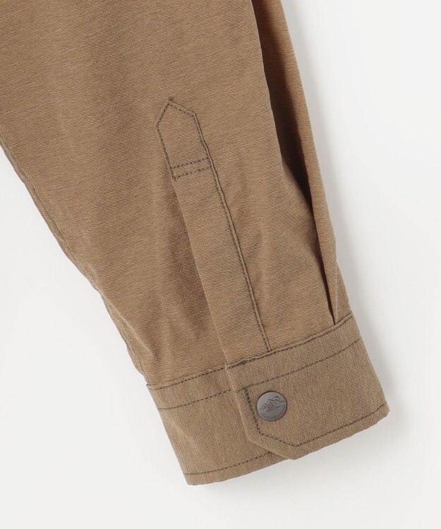 JOSEPH ABBOUD MOUNTAIN 【UNISEX】ECO撥水 ハイパワーストレッチアウトドアシャツ キャメル系