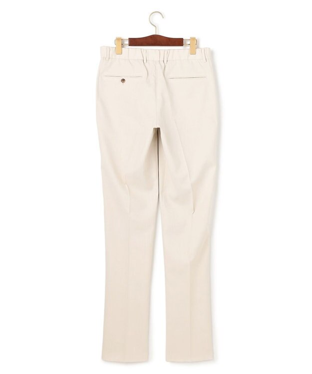 J.PRESS MEN 【ストレッチ性 / 洗える / 接触冷感】エレガントラミーコンフォート スラックス アイボリー系