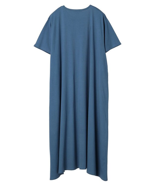 Green Parks ・ＳＵＧＡＲ　ＳＰＯＯＮ　カットフレアワンピース Blue