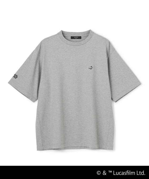 JOSEPH HOMME 【WEB限定】【スター・ウォーズ 】 JOSEPH HOMME スター・ウォーズ / リラックスフォルム クルーネックワッペンＴシャツ ライトグレー系