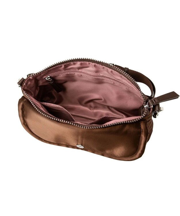 CLATHAS パスカル 2wayお財布ショルダー ブラウン