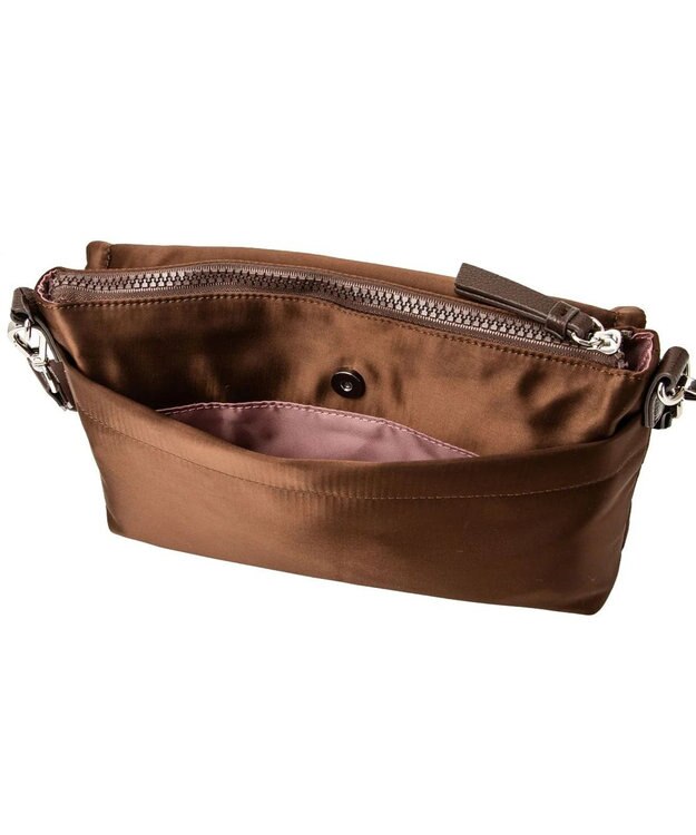 CLATHAS パスカル 2wayお財布ショルダー ブラウン