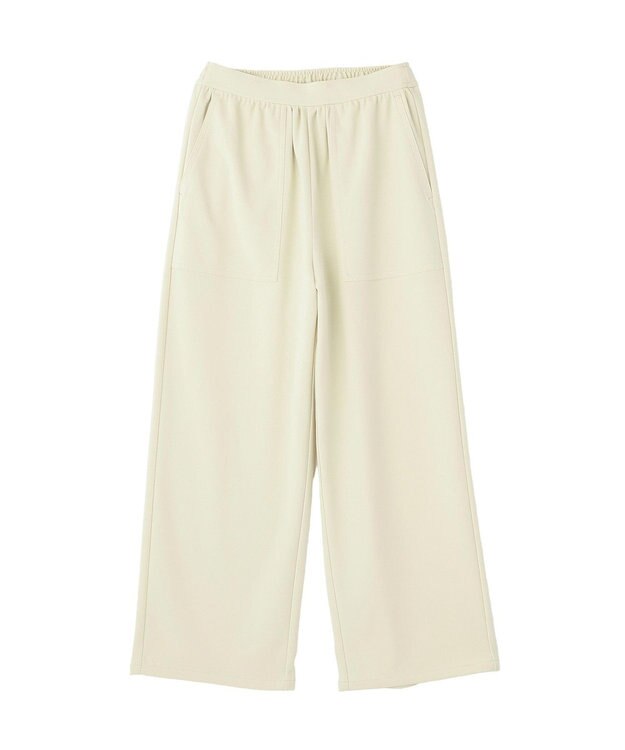 earth music&ecology リラックスベイカーパンツ Yellow