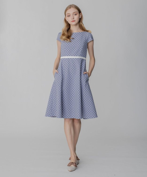 TOCCA 【洗える！】APILA ドレス ブルー系7