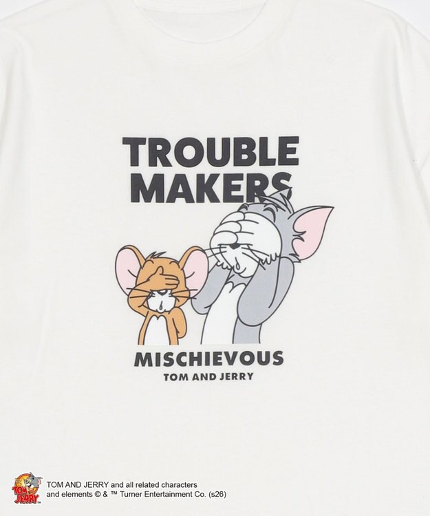 WEGO 【トムとジェリー/グレムリン/バットマン/ユニセックス着用ITEM/SMLサイズ展開】キャラクターズグラフィックT1（SS） 柄5