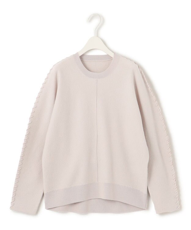 ICB ミルドウール ドルマンスリーブプルオーバー トープ系