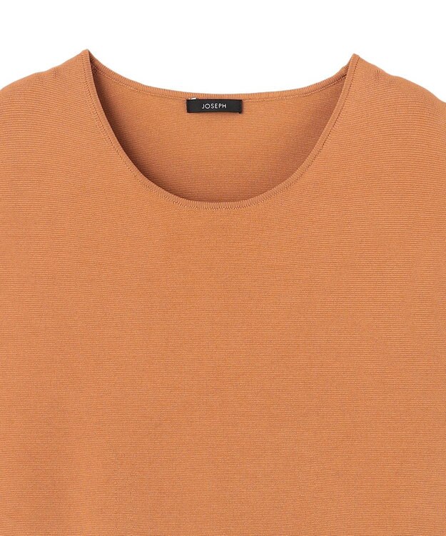 JOSEPH ニットウィーブプリッセ　ドレス Clay