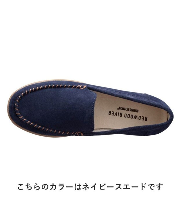 REGAL FOOT COMMUNITY 【レッドウッドリバーミネトンカ】M02C モカシンシューズ カジュアルシューズ ブラック