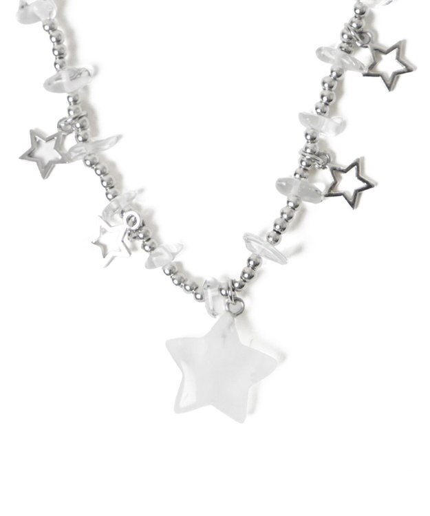 WEGO Lスターストーンデザインネックレス 柄1