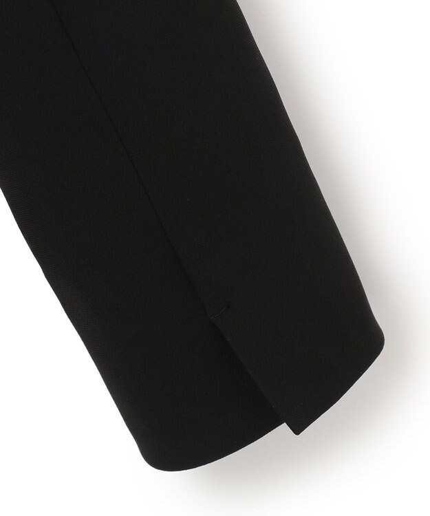 23区 トリアセダブルジョーゼット ジャケット ブラック系