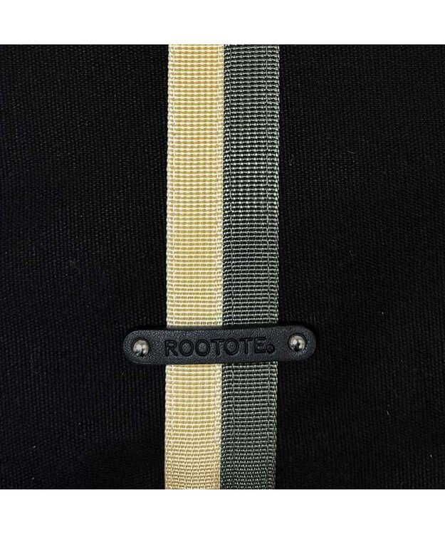 ROOTOTE 1066【ショルダー付きA4収納】LT.デリ.メッゾポント-A 03：ブラック