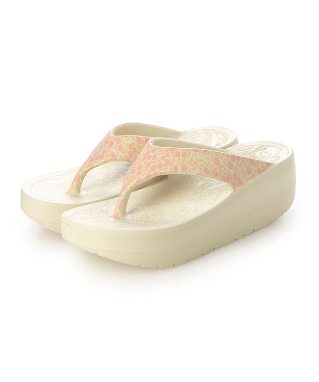 ing <ing>【3E】リカバリートングサンダル ピンクミックス