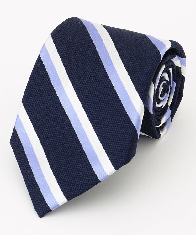 J.PRESS MEN 【フレッシャーズにもおすすめ】レジメンタル ネクタイ ネイビー系1