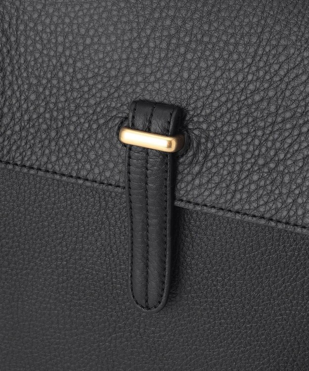 JOSEPH HOMME 【PELLE MORBIDA】 　フラップトートバッグ ブラック系