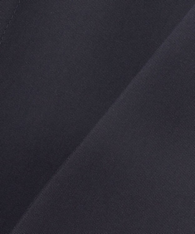 自由区 S 【セットアップ対応・接触冷感・UVケア・洗える】ライトストレッチノーカラー ジャケット ネイビー