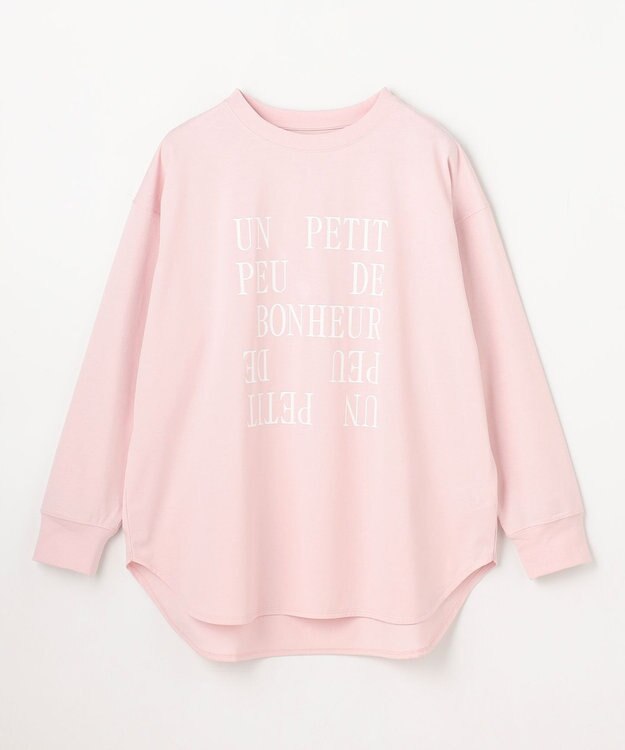 ANY 【Sサイズあり】アソートロゴルーズTシャツ ピンク