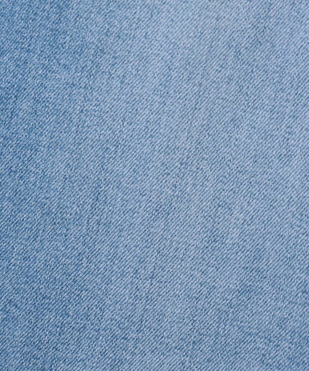 ANY L フロントスリットデニムスカート ブリーチ