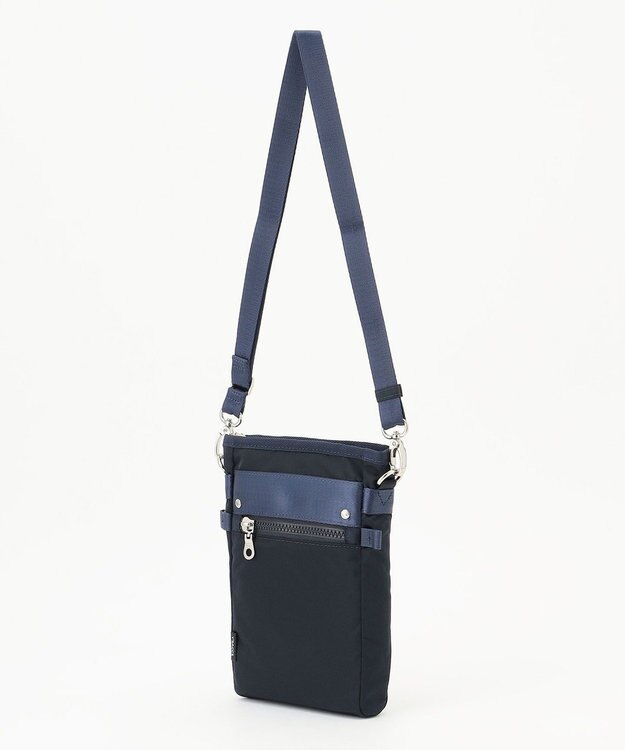 Y'SACCS テープデザイン　トラベルポシェット ネイビー