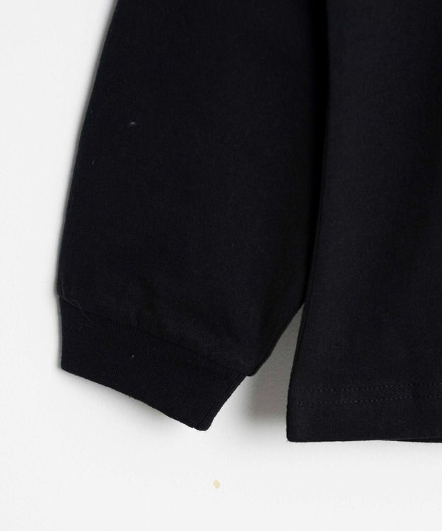 WEGO 【SETITEM】アクセ付きグラフィックロンT ブラック