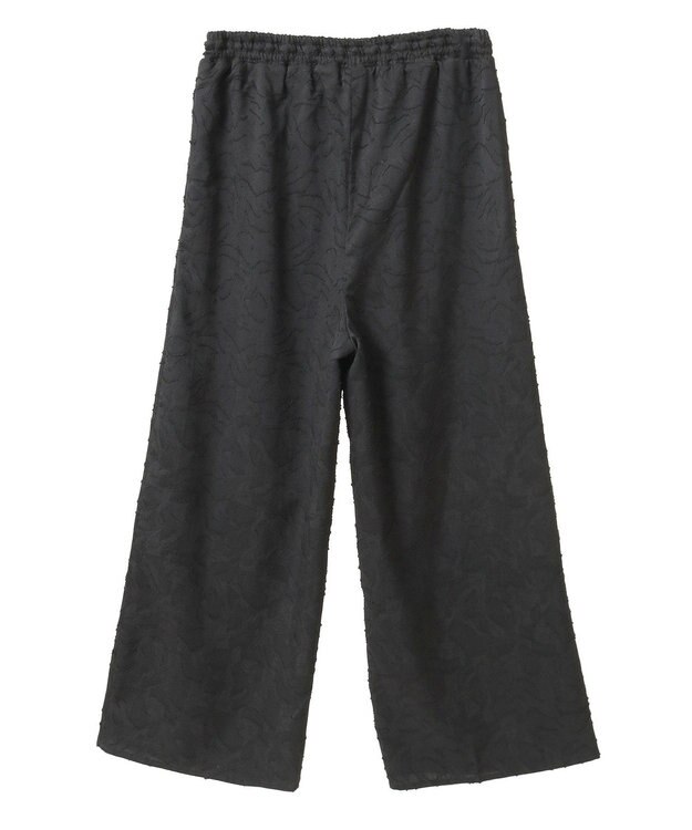 CRAFT STANDARD BOUTIQUE カットジャガードパンツ Black