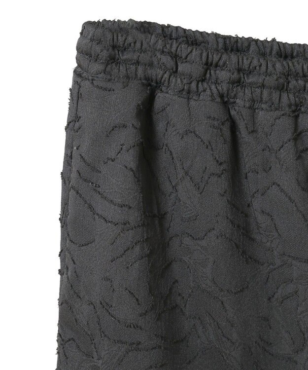 CRAFT STANDARD BOUTIQUE カットジャガードパンツ Black