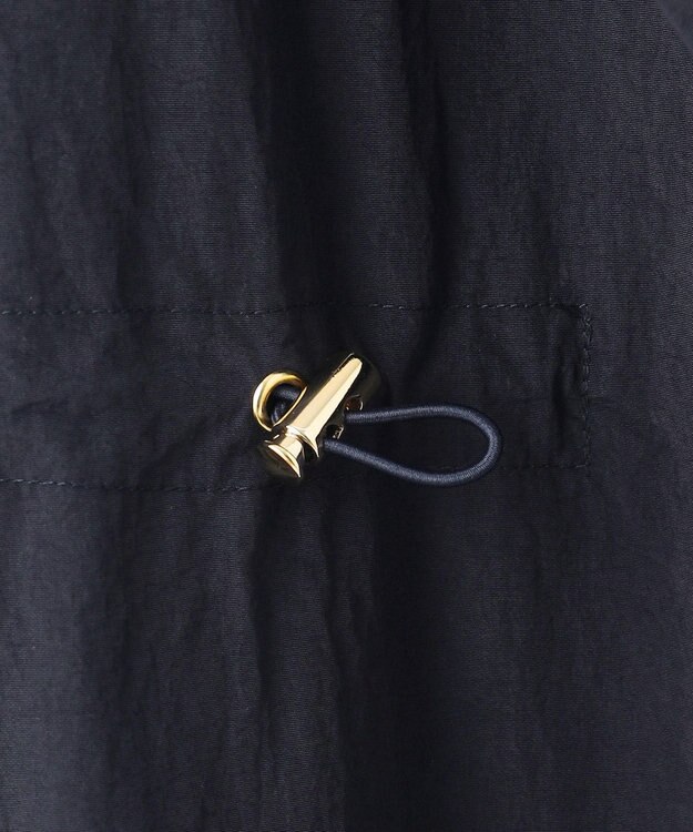 ANY ナイロンミニグログランコート ネイビー