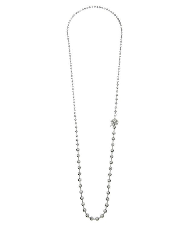 Green Parks ｅｖｅｒｙ　ｗａｌｋ．マルチウェイボールチェーンネックレス Silver