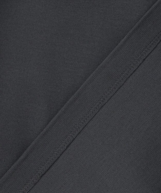 uncrave 【UVケア・接触冷感】ダブルフェイスジャージー ボリュームスリーブ カットソー(長袖)（uncrave STANDARD） スレート