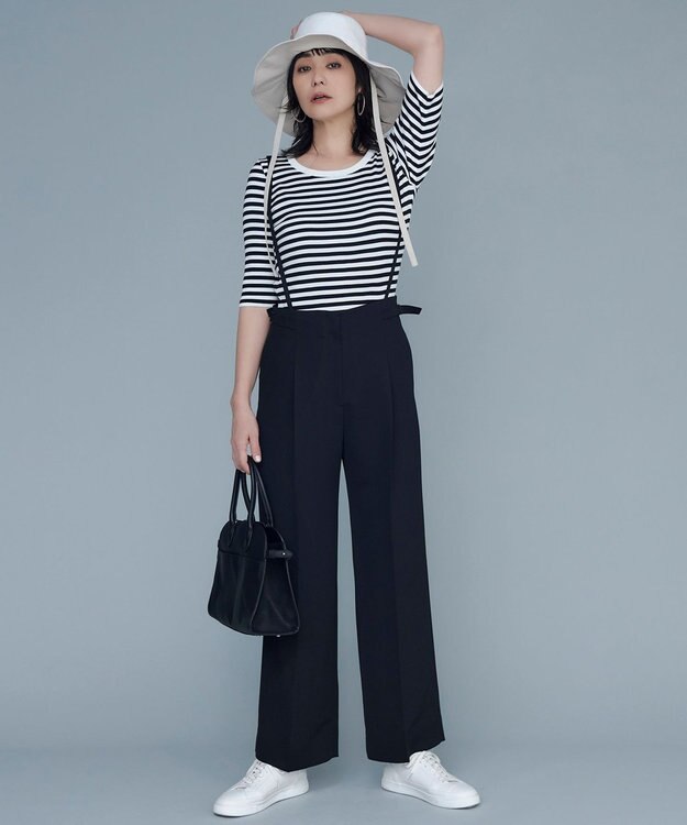 ICB 【WEB限定カラーあり】ミニボストントート ブラック系