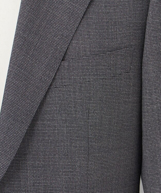 GOTAIRIKU 【御幸毛織】 WOOL×SOLOTEX ストレッチスーツ（平織/グレー） グレー系8