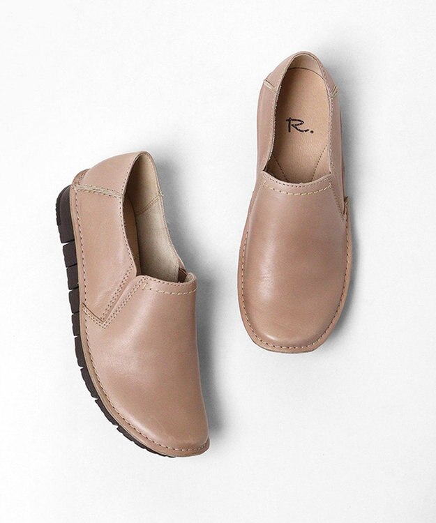 REGAL FOOT COMMUNITY 【アールドット】S07C カジュアルスリッポン カジュアルシューズ ダークベージュ