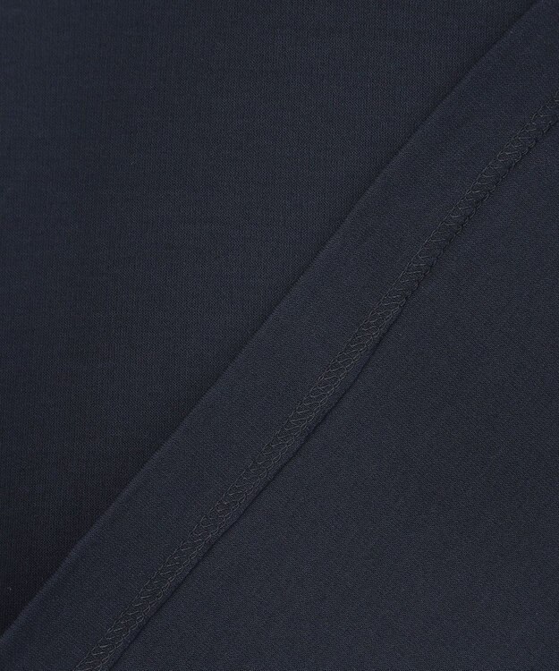 uncrave 【UVケア・接触冷感】ダブルフェイスジャージー ボリュームスリーブ カットソー(長袖)（uncrave STANDARD） ネイビー