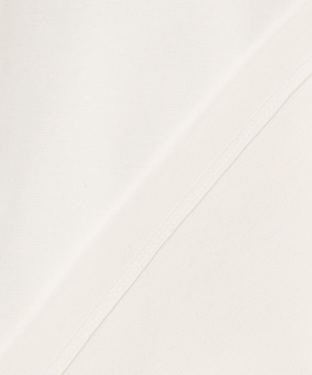 uncrave 【UVケア・接触冷感】ダブルフェイスジャージー ボリュームスリーブ カットソー(長袖)（uncrave STANDARD） ホワイト