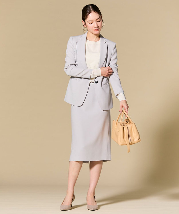 BEIGE， 【セットアップ対応】CINDY / テーラードジャケット L.Gray