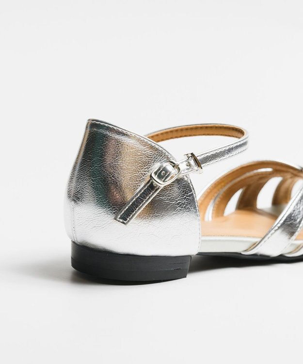 BONTRE 【MIONOTIS/ミオノティス】ストラップ付グルカ風サンダル/783B シルバー