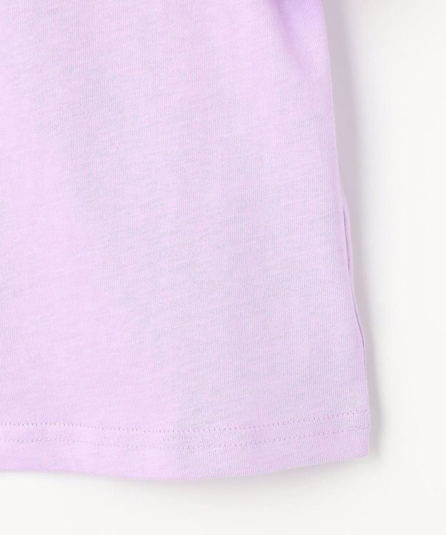 ANY KIDS 【綿100%】オンオフショルダー Tシャツ ラベンダー