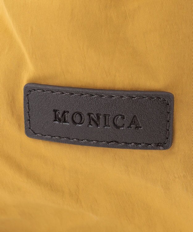 LA BAGAGERIE 【MONICA】サイドギャザー2WAYトートバッグ Sサイズ マスタード