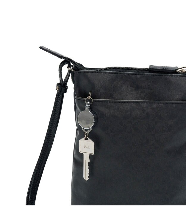 PELLE BORSA ポシェット Alive アライブ 4452 マットブラック