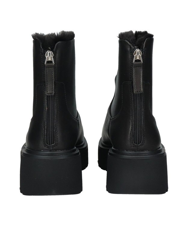 Bridget Birkin 【PARADIS COULEUR】ライニングフェイクムートンショートブーツ ブラック
