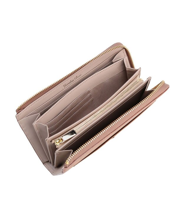 ACE BAGS & LUGGAGE 【大容量・新色登場】 Jewelna Rose フォリー 本革 長財布 15147 ピンクベージュ